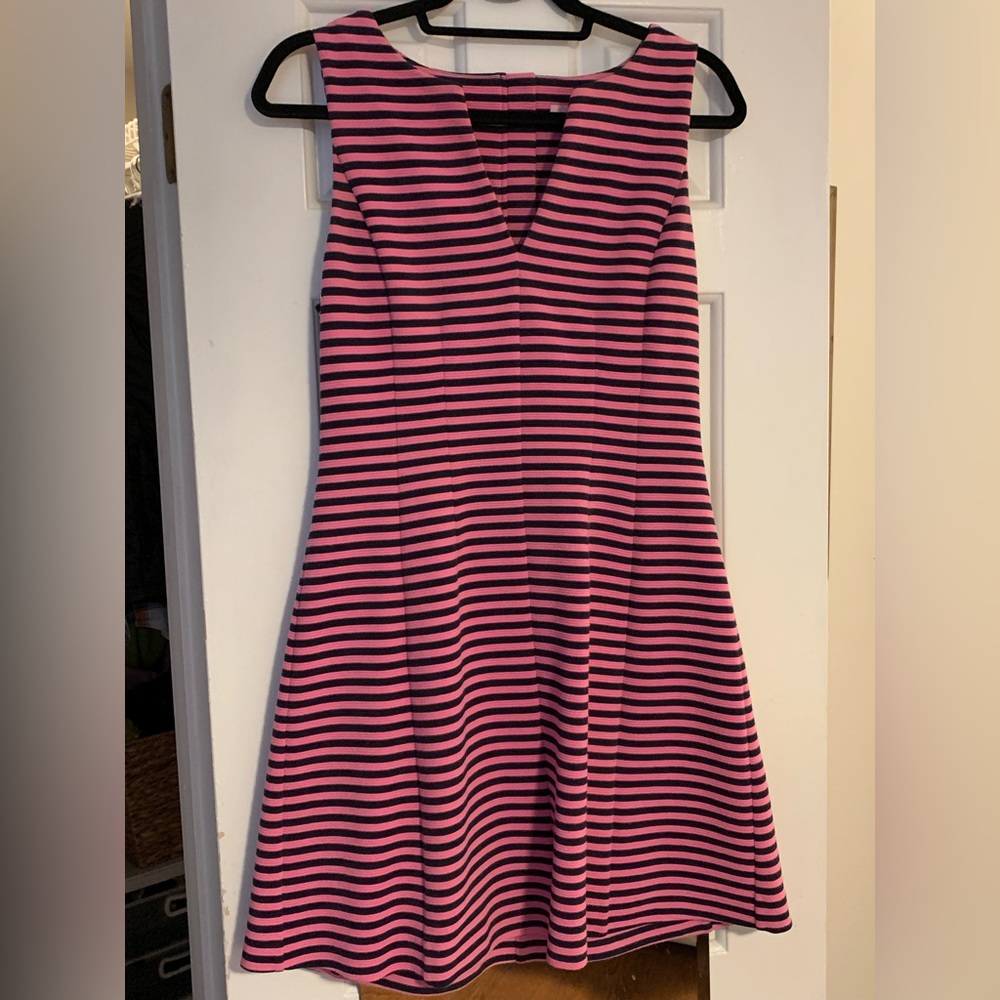 Lilly Pulitzer Dress Pink and Navy stripes